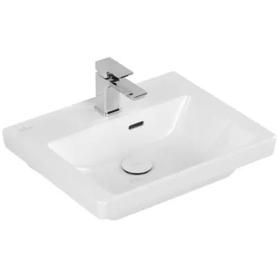Zamów dziś Villeroy & Boch Subway 3.0 4370FFR1 umywalka 50x40 cm prostokątna ścienna biała