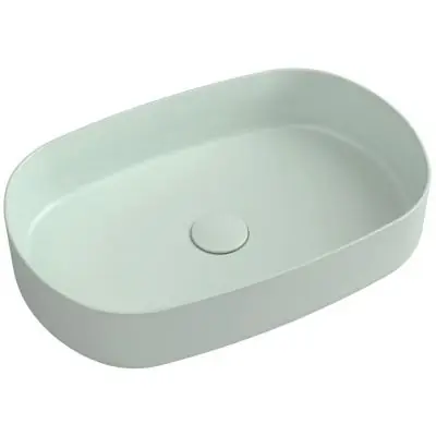 Darmowa dostawa Isvea Infinity 10NF650552T umywalka 55x36 cm owalna nablatowa zielona