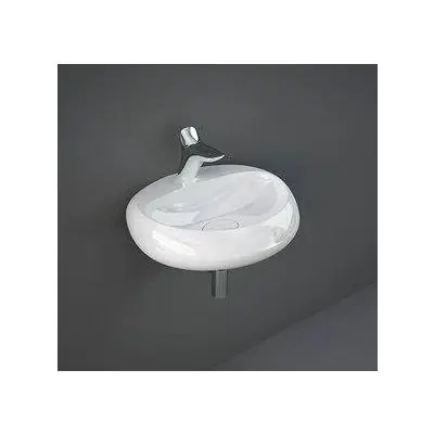 Bezpieczne zakupy Rak Ceramics Cloud CLOWB5501AWHA umywalka 55x42.5 cm owalna ścienna biała