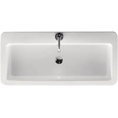 Tylko dziś Kerasan Ego 325101 umywalka 90x43 cm prostokątna ścienna