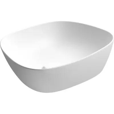 Darmowy zwrot Meissen Keramik Kontra K682011 umywalka 48x40 cm nablatowa biała