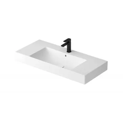 Bezpieczna płatność Meissen Keramik Werta K691012 umywalka 100.5x45.5 cm prostokątna ścienna