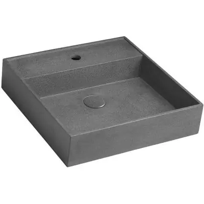 Darmowa dostawa Sapho Quadrado AR468 umywalka 45.7x45.7 cm kwadratowa ścienna