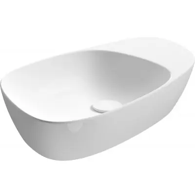 Meissen Keramik Kontra K682001 umywalka 60x40 cm nablatowa biała