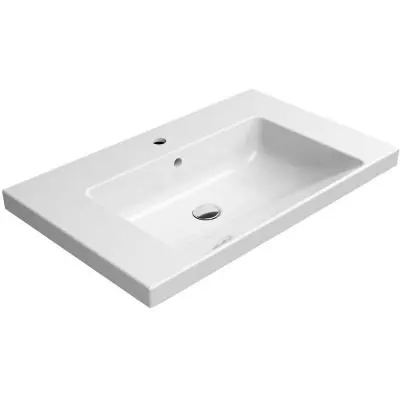 GSI Norm 8634111 umywalka 80x50 cm prostokątna ścienna