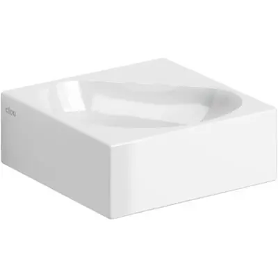 Popularny Clou Flush CL0303051 umywalka 27x27 cm kwadratowa ścienna