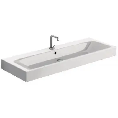 Kerasan Cento 353401 umywalka 120x45 cm prostokątna ścienna
