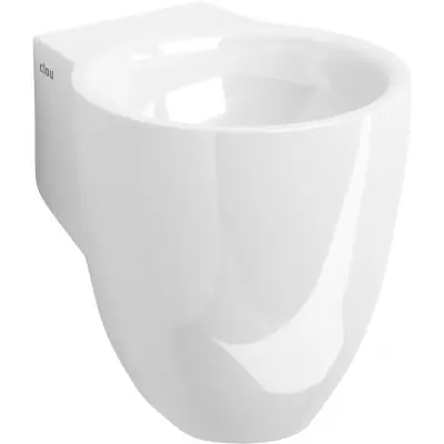 Clou Flush CL0303061 umywalka 31.5x27 cm okrągła ścienna biała
