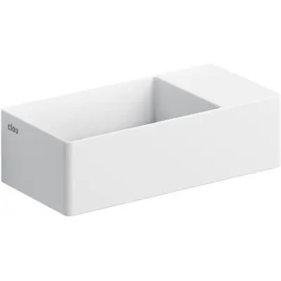 Niska cena Clou New Flush CL0313430 umywalka 35x18 cm prostokątna ścienna