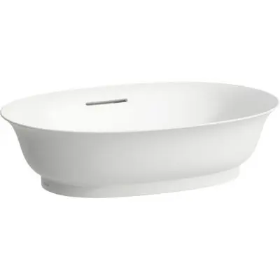 Bezpieczna płatność Laufen The New Classic H8128530001091 umywalka 55x38 cm owalna nablatowa biała