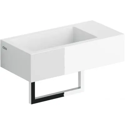 Clou New Flush CL030803102 umywalka 36x18 cm prostokątna ścienna