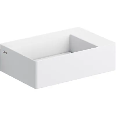Clou New Flush CL031342002 umywalka 35.5x24.5 cm prostokątna ścienna