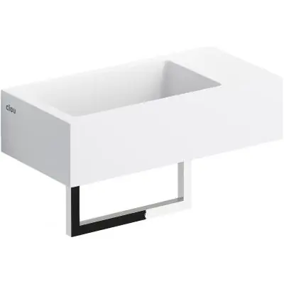 Clou Flush CL031303102 umywalka 36x18 cm prostokątna ścienna