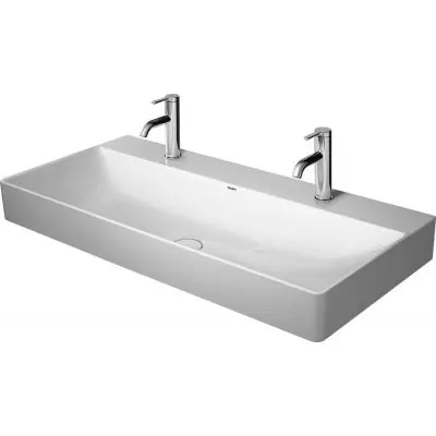 Popularny Duravit DuraSquare 2353100072 umywalka 100x47 cm prostokątna ścienna
