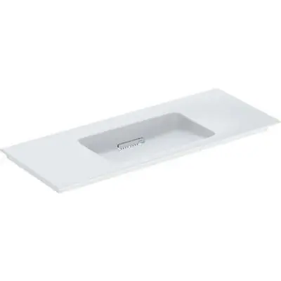 Bestseller Geberit One 505016001 umywalka 120x48 cm prostokątna meblowa biała