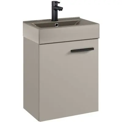 Elita Tiny RE020450157020 umywalka z szafką 45 cm beżową