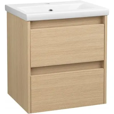 Bezpieczna płatność Astor Aria AMOTI502MW umywalka z szafką 51 cm dąb