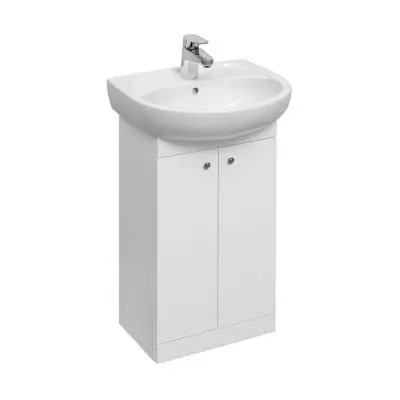 Koło Solo 79002000 umywalka z szafką 50 cm białą