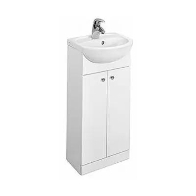 Koło Solo 79001000 umywalka z szafką 40 cm białą