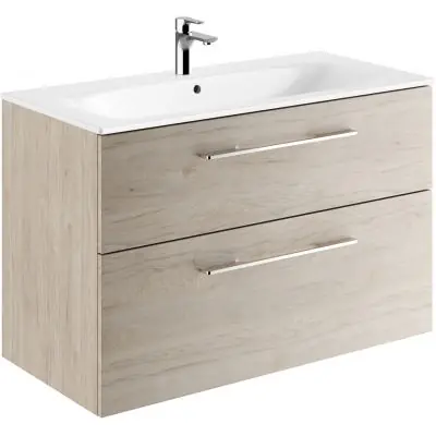 Wyjątkowa oferta Geberit Selnova Square 501247001 umywalka z szafką