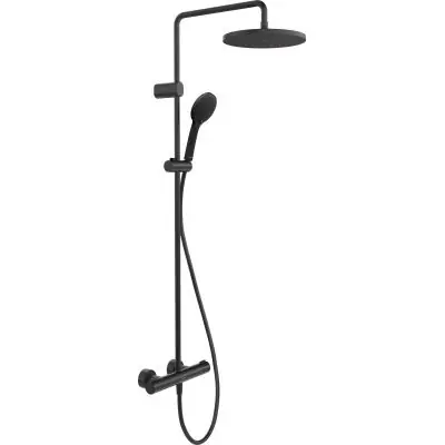 Oferta czasowa Duravit Shower Systems TH4282008046 zestaw prysznicowy ścienny czarny
