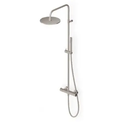 Oferta Zucchetti Pan S ZT7788C3 zestaw prysznicowy ścienny termostatyczny z deszczownicą