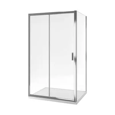 Nowość Actima Seria 201 KAAC1806900LP ścianka prysznicowa 90 cm chrom połysk/szkło przezroczyste