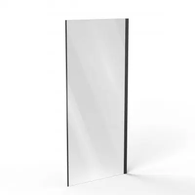 Cena promocyjna Ravak Cool! X9VV70300Z1 ścianka prysznicowa 90 cm czarny mat/szkło przezroczyste
