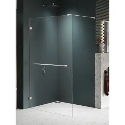 Obniżka ceny New Trendy Avexa Nickel Brushed EXK8720 ścianka prysznicowa walk
