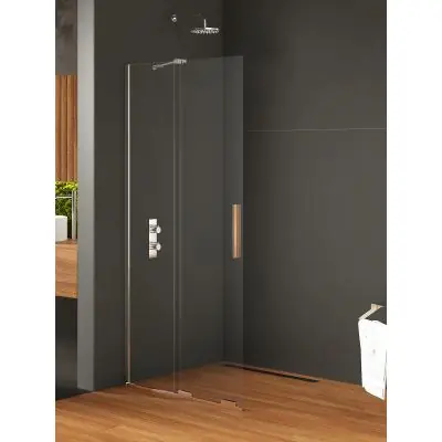 Zniżka New Trendy Smart EXK4089WU ścianka prysznicowa walk