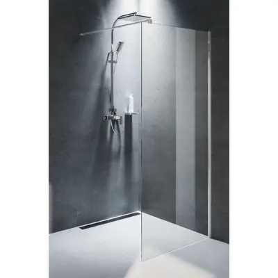 Popularny Riho Novik G003030120 ścianka prysznicowa 100 cm chrom połysk/szkło przezroczyste