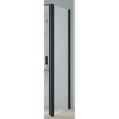 Kermi Cada XS Czarny Soft CKTWD075203PK ścianka prysznicowa 75 cm