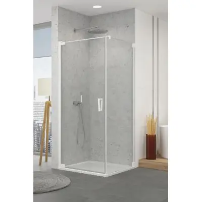 Bestseller SanSwiss Cadura CAT10900907 ścianka prysznicowa 90 cm