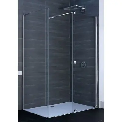 Zniżka Huppe Xtensa Pure XT0308069322 ścianka prysznicowa 100 cm