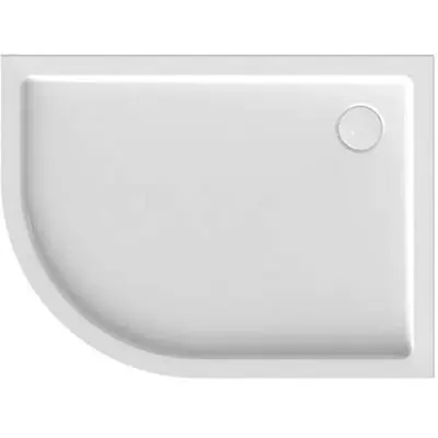 Bezpieczne zakupy Sanplast Free Line 615040177001000 brodzik półokrągły 100x80 cm biały