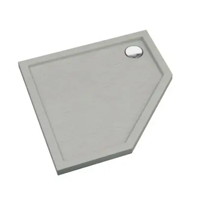 Bestseller Schedpol Caspar New Cement Stone 32398CTST brodzik 90x90 cm cement