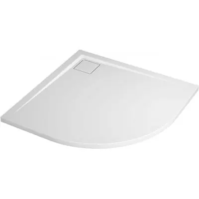 Hit cenowy SanSwiss Livada W20R5509004 brodzik półokrągły 90x90 cm biały