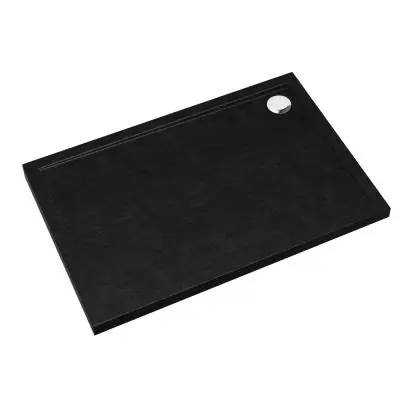 Bezpieczna płatność Schedline Sharper Black Stone 3SS1P80100CST brodzik prostokątny 100x80 cm czarny