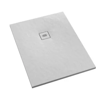 Szybka dostawa Schedline Collection Protos White Stone 3SPP1P90140BSTM1BST brodzik prostokątny z maskownicą 140x90 cm biały