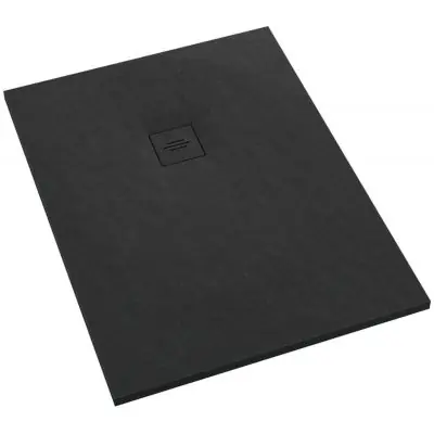 Cena promocyjna Schedline Protos Black Stone 3SPP1P90160CSTM1CST brodzik prostokątny 160x90 cm czarny