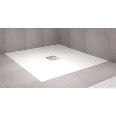 Darmowa dostawa Polysan Flexia 71546MAT brodzik kwadratowy 90x90 cm biały