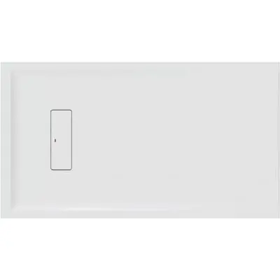 Bestseller Sanplast Modern Mineral 645570058001000 brodzik prostokątny 150x90 cm biały