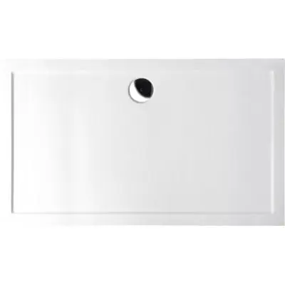 Darmowa dostawa Polysan Karia 48511 brodzik prostokątny 120x80 cm biały