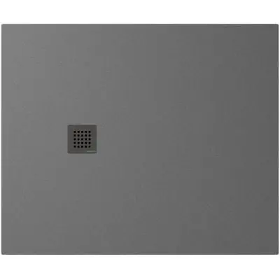 Cena promocyjna Polysan Treneca 8431331 brodzik prostokątny 120x100 cm szary