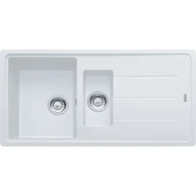 Franke Basis 1140676276 zlewozmywak granitowy 97x50 cm biały