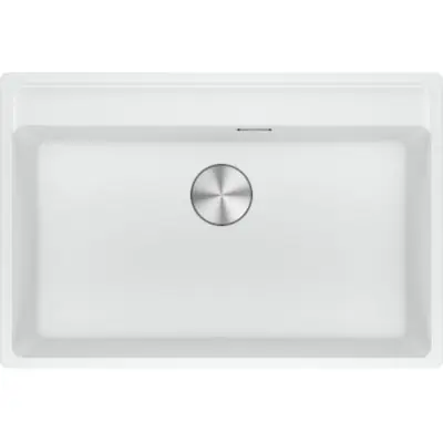 Franke Maris 1140661771 zlewozmywak granitowy 76x51 cm biały
