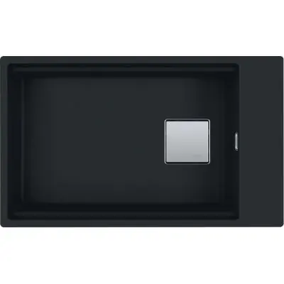 Wysoka jakość Franke Kanon 1250749671 zlewozmywak granitowy 76x46 cm czarny