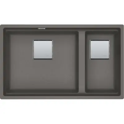 Franke Kanon 1250749678 zlewozmywak granitowy 76x46 cm szary/grafitowy/onyx