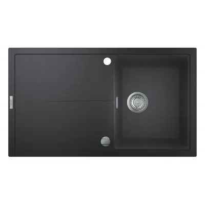 Oferta czasowa Grohe K400 31640AP0 zlewozmywak granitowy 86x50 cm czarny