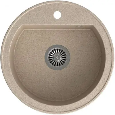 Quadron Johnny HCQC5151BEZK zlewozmywak graniteq 51x51 cm